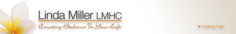 Linda Miller LMHC, creating balance in your life